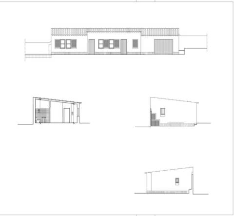 Casa térrea com piscina e vista maravilhosa sobre o mar