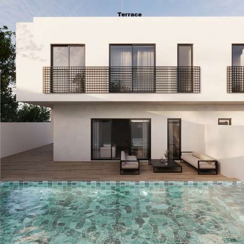 Condomínio Privado em Construção - 4 Moradias Familiares com Piscina e Vista Mar, Conclusão 2026