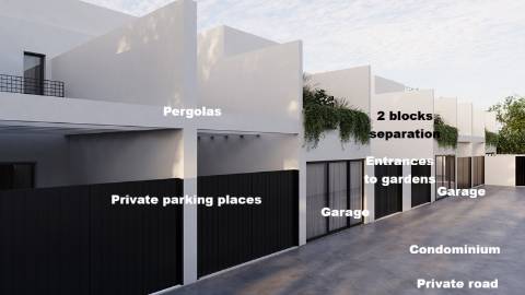 Condomínio Privado em Construção - 4 Moradias Familiares com Piscina e Vista Mar, Conclusão 2026