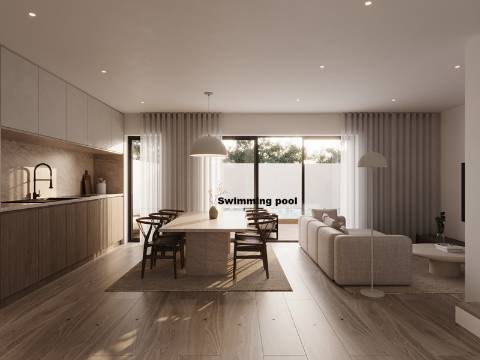 Condomínio Privado em Construção - 4 Moradias Familiares com Piscina e Vista Mar, Conclusão 2026