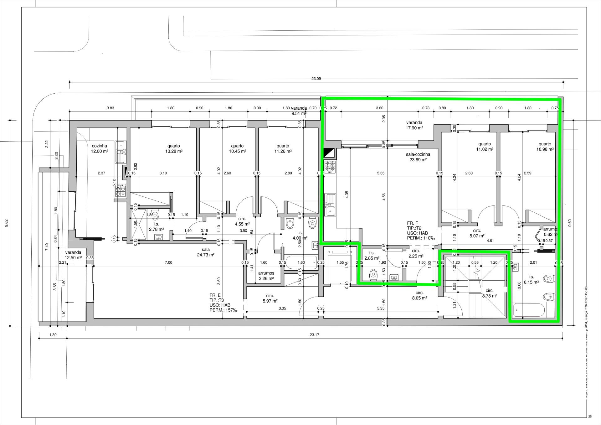 Apartamento T2 Novo no Centro de Vila Real de Santo António - Conclusão em Junho de 2027