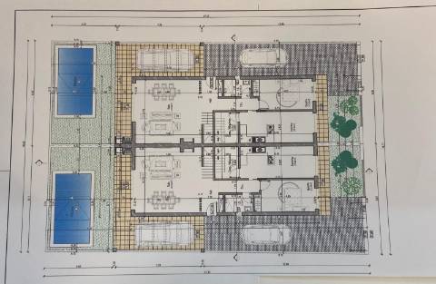 Moradia Nova Geminada T4 c/Piscina Fernão Ferro