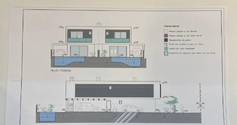 Moradia Nova Geminada T4 c/Piscina Fernão Ferro