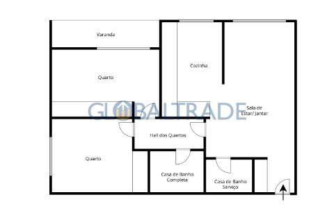 Apartamentos T2 Novos ao Centro de Rio Tinto