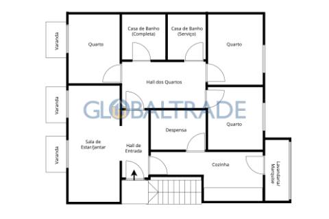 Apartamento T3 ao centro de Ovar