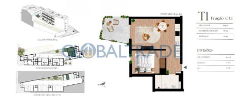 Apartamento T1 Oriental Park