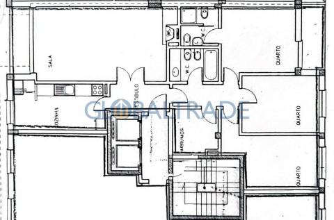 Apartamento T3+1 equipado em Baguim do Monte