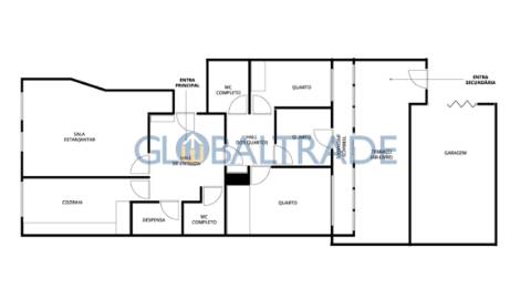 Apartamento T3 com Terraço no Porto