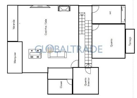 Duplex T1+1 em Condomínio fechado na Maia