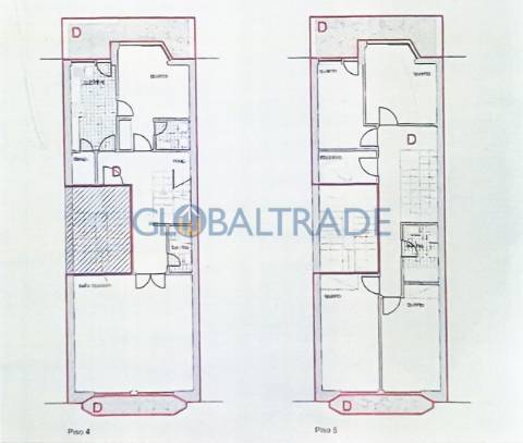 Duplex T5 na Constituição — Porto
