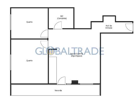 Apartamento T2 Renovado & Equipado em Rio Tinto