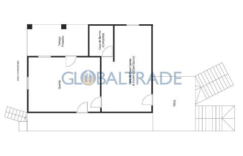 Quinta com 5250 m² & Moradia T1 em Pedra – Baião