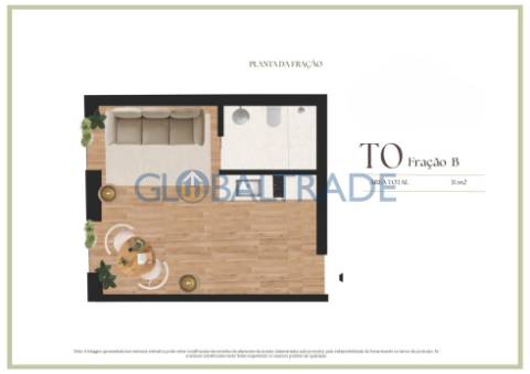 Apartamentos T0 e T0 Duplex em Leça da Palmeira