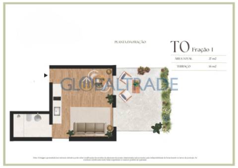 Apartamentos T0 e T0 Duplex em Leça da Palmeira