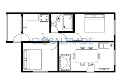 Moradia T2 com Terreno de 537m² e Potencial de Duas Habitações – Maia
