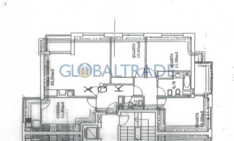Apartamento T3 em Fânzeres