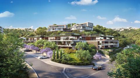 Apartamento T4 com jardim privativo de alto padrão no Estoril