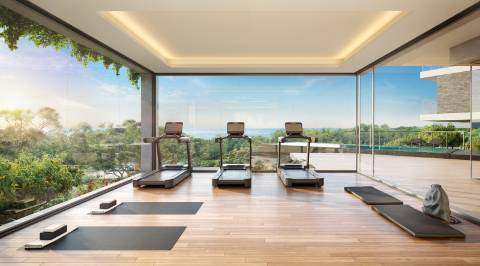 Apartamento T4 com jardim privativo de alto padrão no Estoril