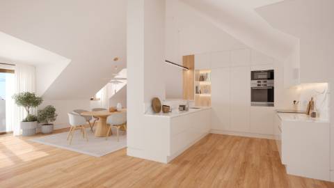 Apartamento T3 com 184,56m2