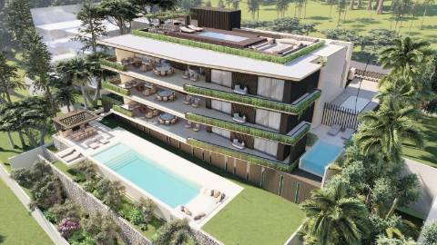 Apartamento T4 com Vista Mar, Terraço, Jardim e Piscina em Cascais