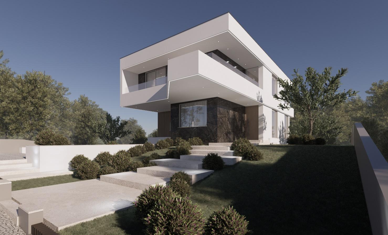 Moradia T4 contemporânea com piscina em Colares