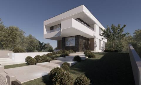 Moradia T4 contemporânea com piscina em Colares