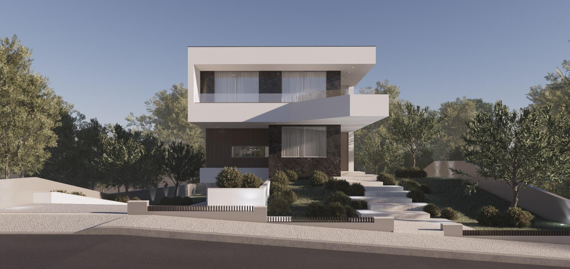 Moradia T4 contemporânea com piscina em Colares