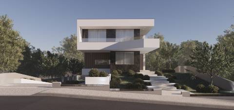 Moradia T4 contemporânea com piscina em Colares