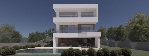 Moradia T4 contemporânea com piscina em Colares