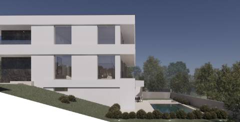 Moradia T4 contemporânea com piscina em Colares