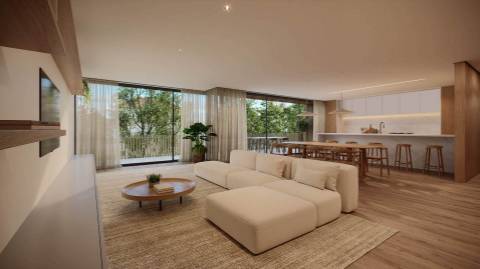 Apartamento T4 no Palacete na Av. Boavista, Porto