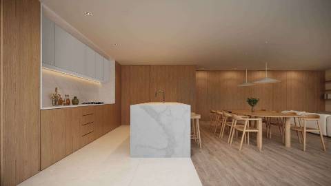 Apartamento T4 no Palacete na Av. Boavista, Porto