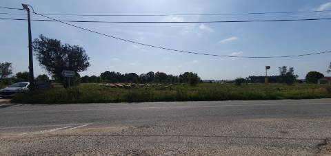 Terreno Gaveto com Estrada Nacional