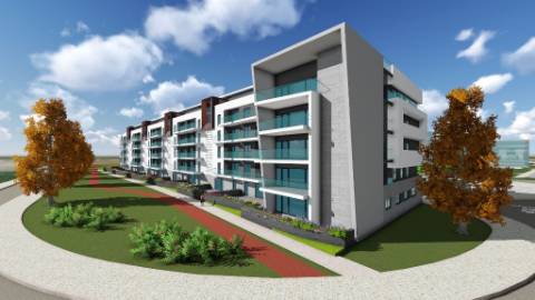 T3+1 Novo c/ Varandas e Box 2 carros