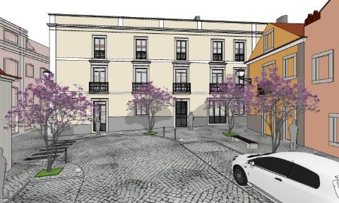 Venda de Prédio para 17 Apartamentos + 6 Espaços Comerciais em Setúbal