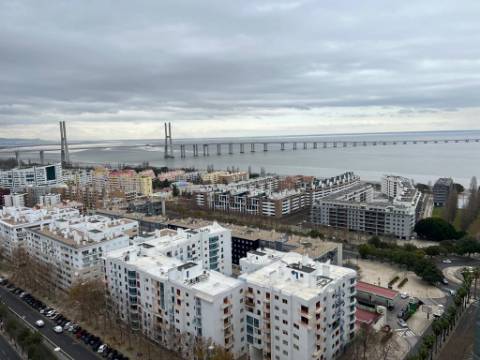 T1 com vistas panorâmicas no Parque das Nações