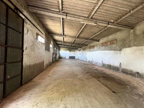 Armazém com terreno 4.100m² - S. Vicente do Paúl, Santarém