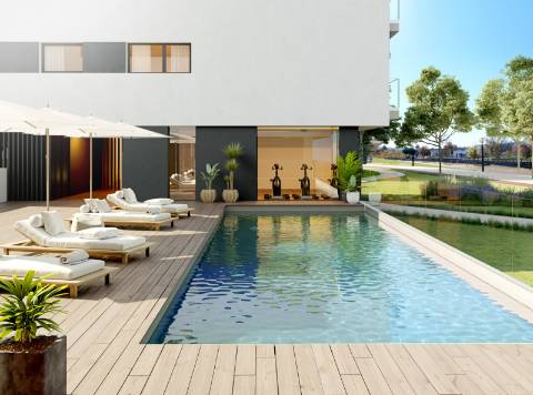 Apartamento T2 com terraço em Pombal