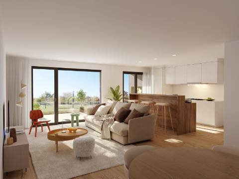 Apartamento T2 com terraço em Pombal