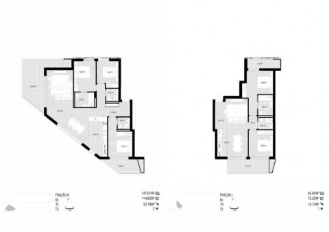 Apartamento T3, com terraço, na Figueira da Foz