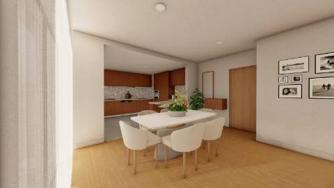 Apartamento T3 dúplex em Condeixa