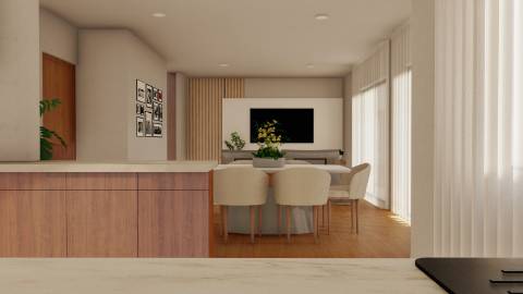 Apartamento T3 dúplex em Condeixa