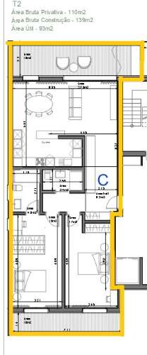 Apartamento T2 em Santa Clara, Coimbra
