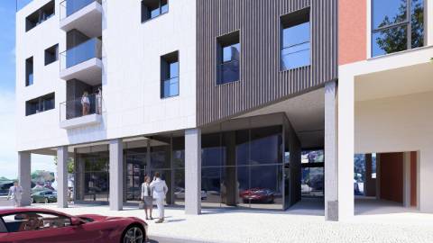 Loja comercial na Solum, Coimbra.