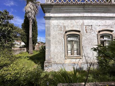 Moradia senhorial sumptuosa I construída em 1895 I 458 m2 I Terreno de 1 403 m2 I Para renovar I Vila de Santa Catarina