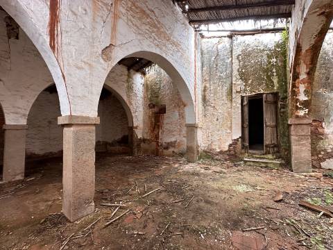 Moradia senhorial sumptuosa I construída em 1895 I 458 m2 I Terreno de 1 403 m2 I Para renovar I Vila de Santa Catarina