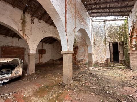 Moradia senhorial sumptuosa I construída em 1895 I 458 m2 I Terreno de 1 403 m2 I Para renovar I Vila de Santa Catarina