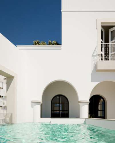 Excepcional casa na Baixa com 4 quartos, piscina, terraços, e vista sobre a Ria Formosa