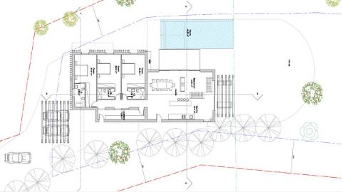 Lote de 2 terrenos urbanos I Projeto aprovado I Para uma moradia com 3 quartos