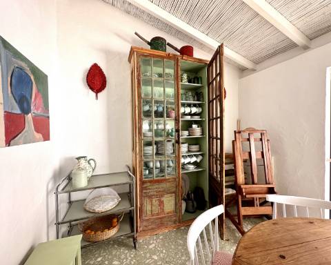 Casa tradicional cheia de charme, renovada, 3 quartos, pátio, tanque, perto das praias, Vila Nova de Cacela